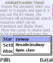 ZNTXhan - Aplikasi Pengedit File Class Untuk Symbian S60 V2